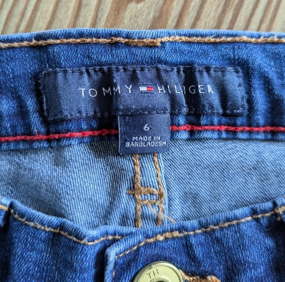 Tommy Hilfiger Greenwich Skinny Mid Rise Denim Jeans Women's Size 6 - Picture 4 of 10